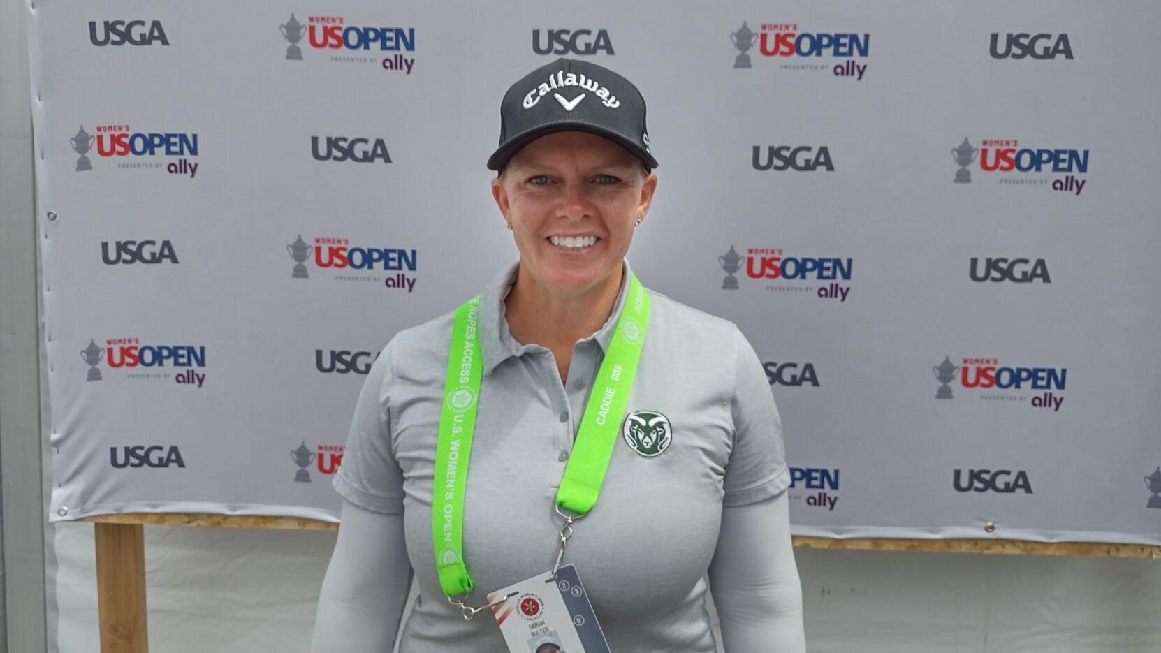 Minnesota native is one of a handful of female caddies at this year's US Women's Open